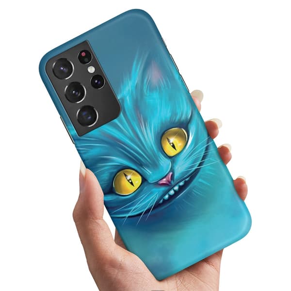 Deksel / Mobildeksel til Samsung Galaxy S21 Ultra - Cat