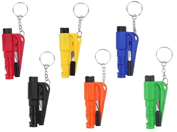 Turvavasara Avaimenperällä – Turvavyöleikkuri & Ikkunanrikkoja 2-Pack