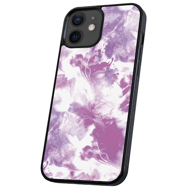 iPhone 12/12 Pro - Kuoret/Suojakuori Marmori Multicolor