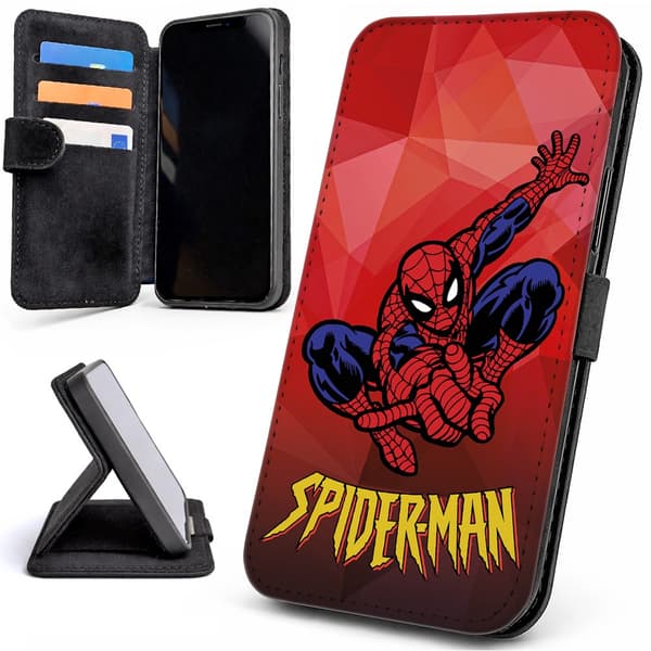 Lommebok Deksel / Mobildeksel til Samsung Galaxy S21 FE 5G - Spider-Man