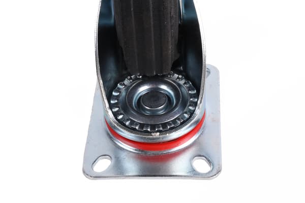 Svivelhjul med broms 125 mm