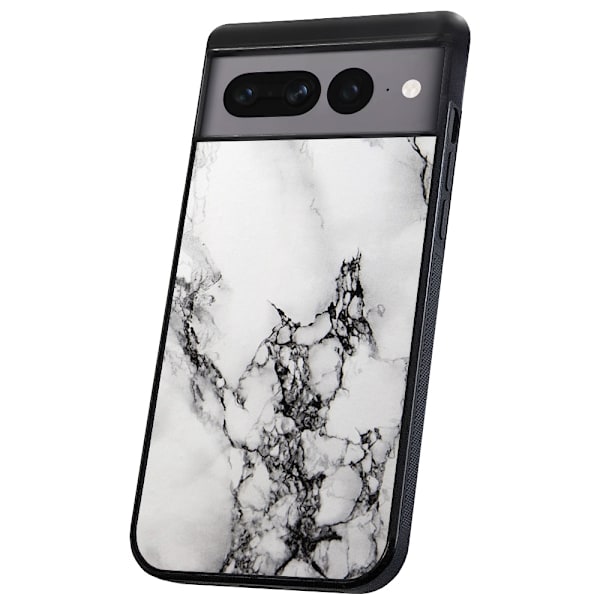 Google Pixel 9/9 Pro - Deksel/Mobildeksel Marmor