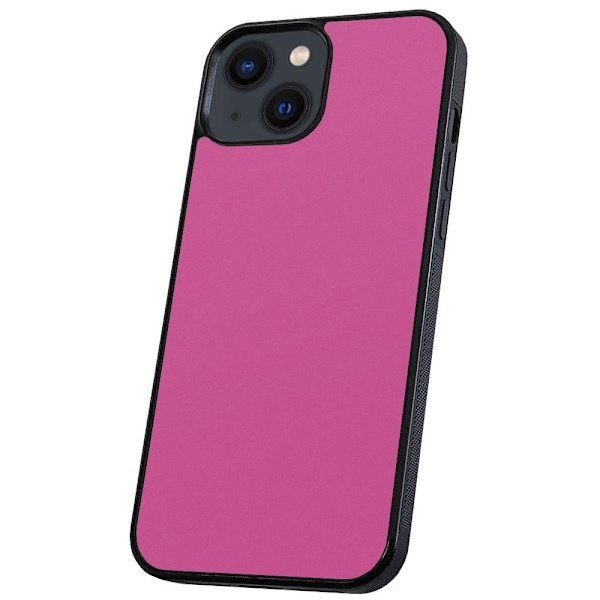 iPhone 14/15 Plus - Deksel/Mobildeksel Rosa