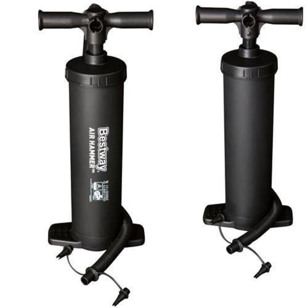 Luftpump / Handpump - Dubbelverkande Pump Black