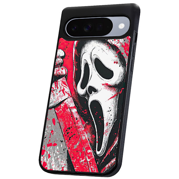 Google Pixel 10/10 Pro - Skal/Mobilskal Scream Ghostface