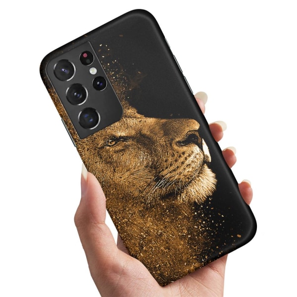 Samsung Galaxy S21 Ultra - Deksel/Mobildeksel Lion