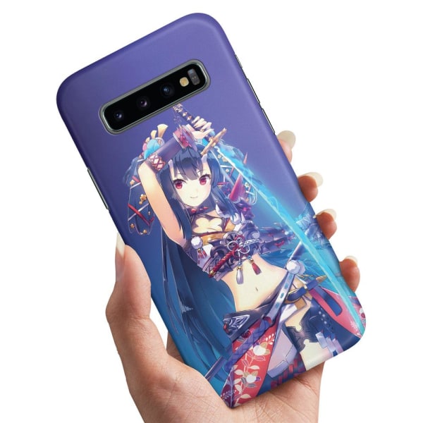 Samsung Galaxy S10 Plus - Deksel/Mobildeksel Anime