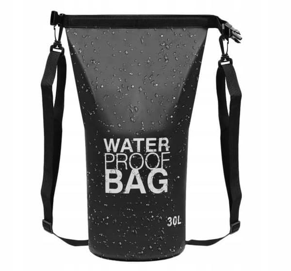 Vanntett Pose / Vannpose - Vannlagring - 30 liter Black