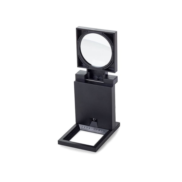 2,5x Förstoringsglas med LED-lampa & Mätskala Svart