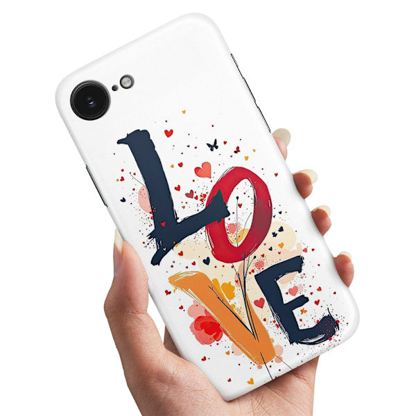 Deksel / Mobildeksel til iPhone 16e / 17e - Love