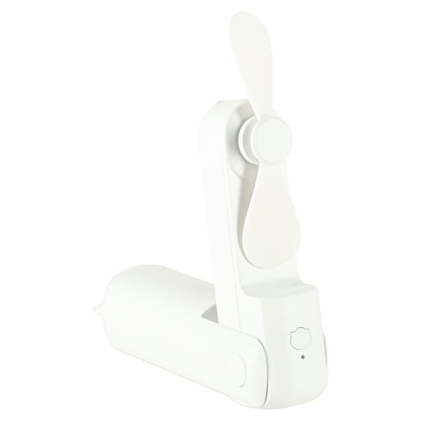 Mini Handfläkt - USB Vit