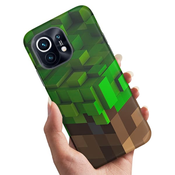 Deksel / Mobildeksel til Xiaomi 11 Lite 5G NE - Minecraft