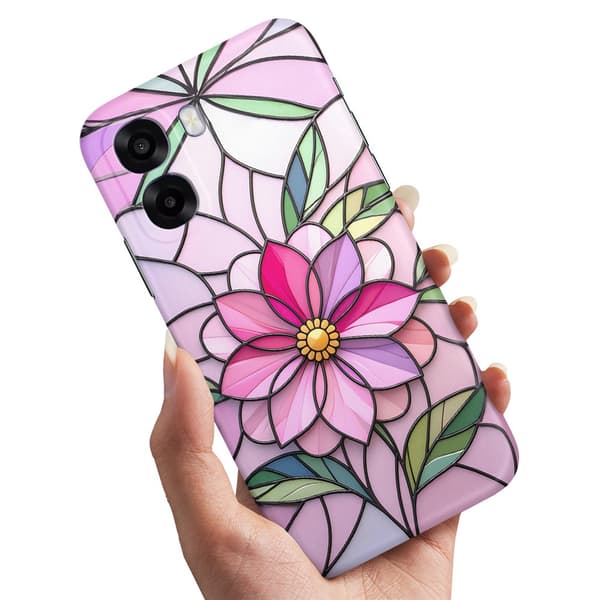 Deksel / Mobildeksel til Oppo A6x 5G - Glass Flower