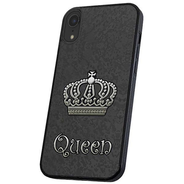 iPhone X/XS - Skal/Mobilskal Queen multifärg