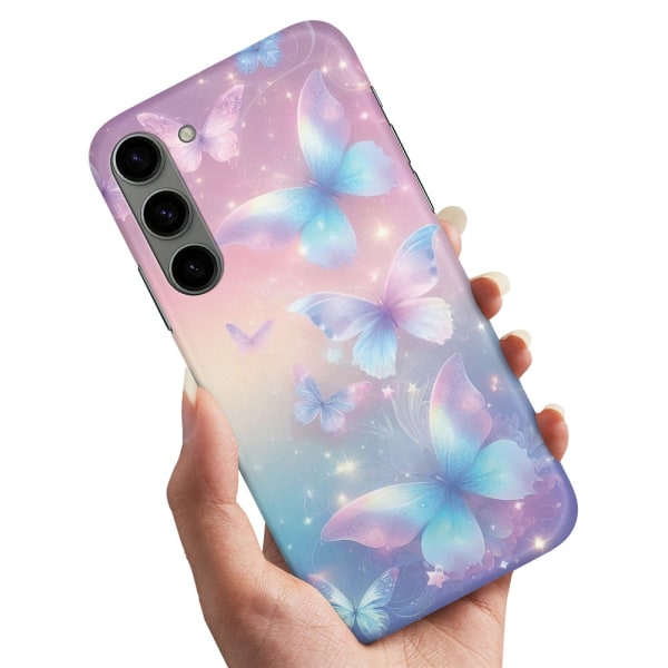 Samsung Galaxy S23 - Deksel/Mobildeksel Butterflies