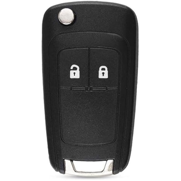 Nøkkelskall / Alarmfob for Buick, Opel & Chevrolet - 2 knapper