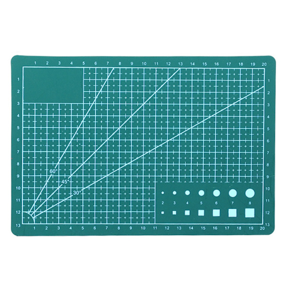 A5 Leikkuualusta – Itsekorjautuva (22x15 cm) Green