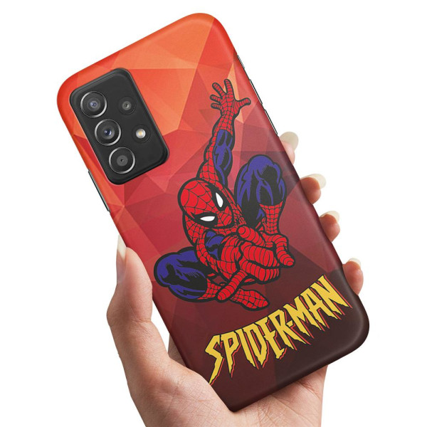 Samsung Galaxy A52/A52s 5G - Kuoret/Suojakuori Spider-Man Multicolor