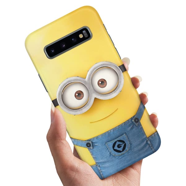 Deksel / Mobildeksel til Samsung Galaxy S10 Plus - Minions