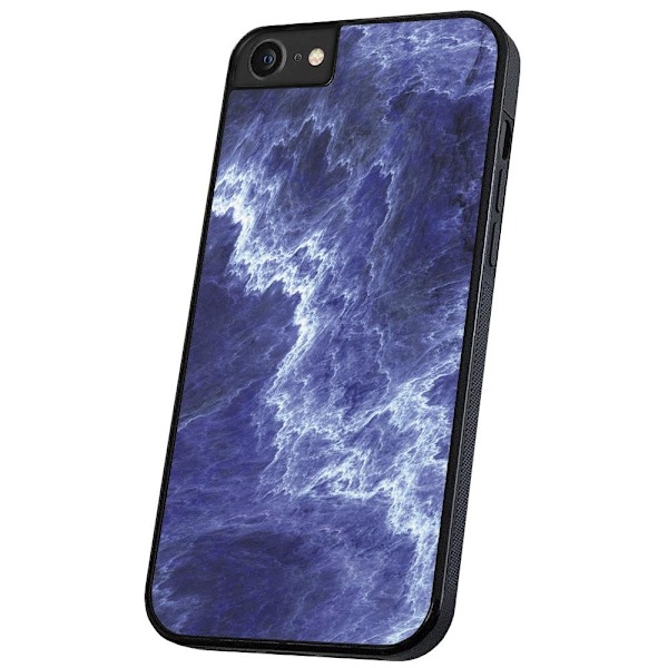 iPhone 16e/17e - Deksel/Mobildeksel Marmor