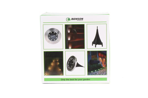 Markspot LED solcell IP44 3-pack