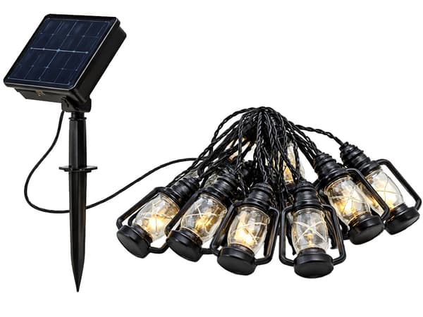 Solcellsslinga LED lyktor 20-LED