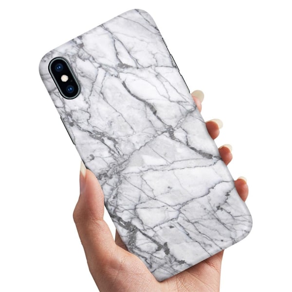 Deksel / Mobildeksel til iPhone XR - Marmor Multicolor