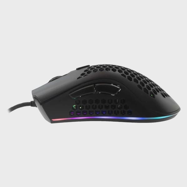 Baracuda CORAL Gaming Mus 6D 12.800dpi Svart