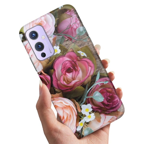 OnePlus 9 - Deksel/Mobildeksel Blomster