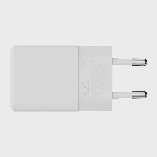 X2O 25 W hemmaladdarset USB-C med 1,2 m kabel GaN vit