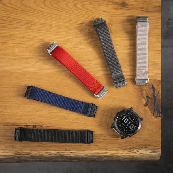 FIXED Nylonrem för Garmin QuickFit 22 mm Mörkblå