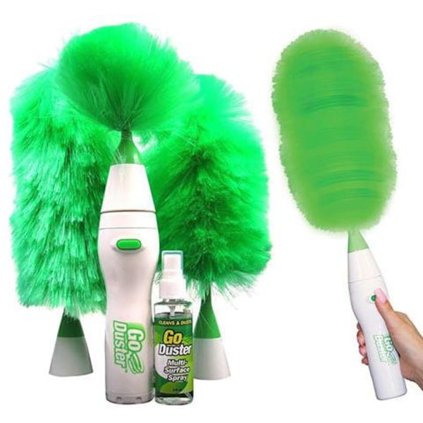 Elektrisk Dammvippa - Go Duster Green