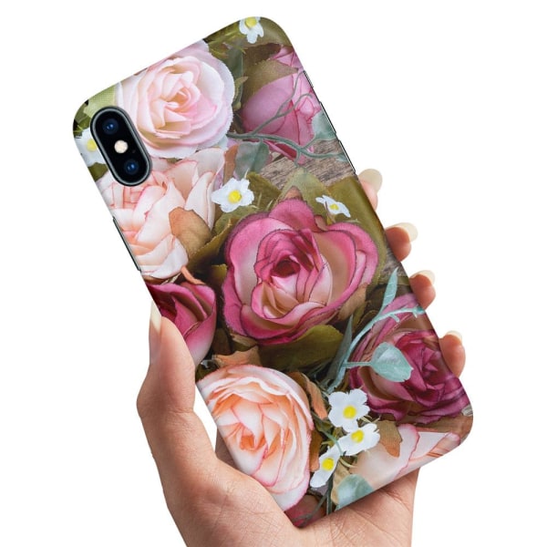 iPhone XR - Skal/Mobilskal Blommor