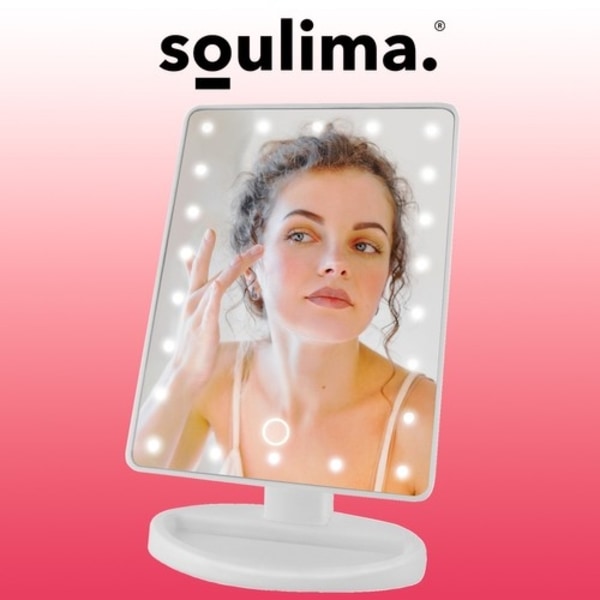 Sminkspegel med LED - Spegel till Smink Vit
