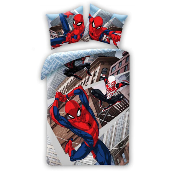 Spiderman sängkläder i trippelset 140×200 cm, 70×90 cm