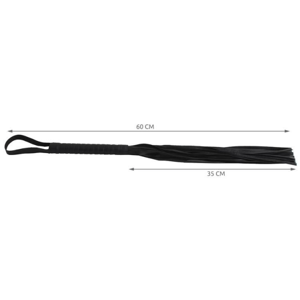 BDSM Bondage Kit med Håndjern, pisk, gag - 13-Dele Black