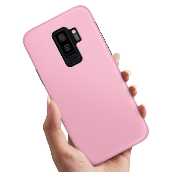 Samsung Galaxy S9 Plus - Kuoret/Suojakuori Vaaleanpunainen Light pink