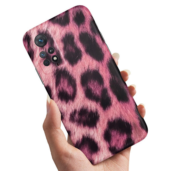 Deksel / Mobildeksel til Xiaomi Redmi Note 11 Pro - Pink Leopard