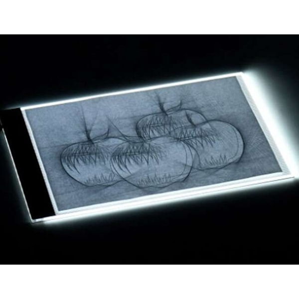 A4 LED Ritplatta - Ljusbord / Ljusplatta - Portabel