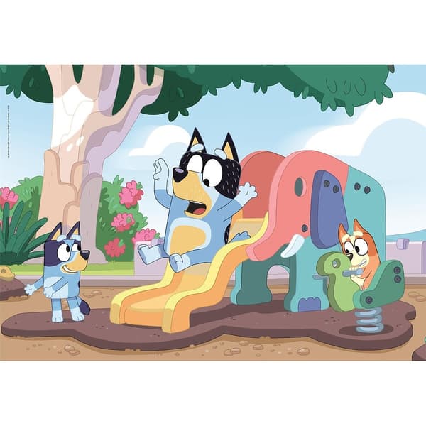 Clementoni Bluey Lekplats 104-bitarspussel
