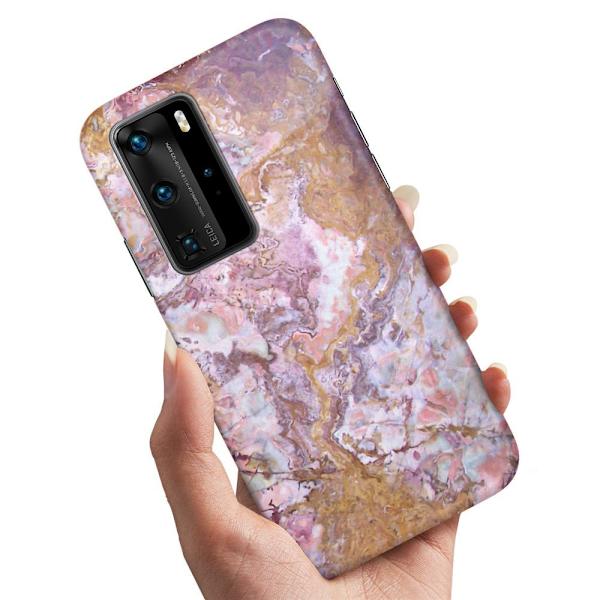 Huawei P40 Pro - Skal/Mobilskal Marmor multifärg