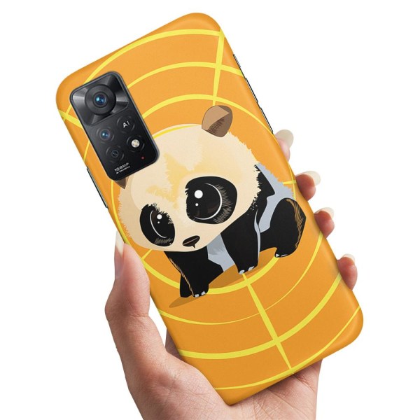 Xiaomi Redmi Note 11 - Deksel/Mobildeksel Panda