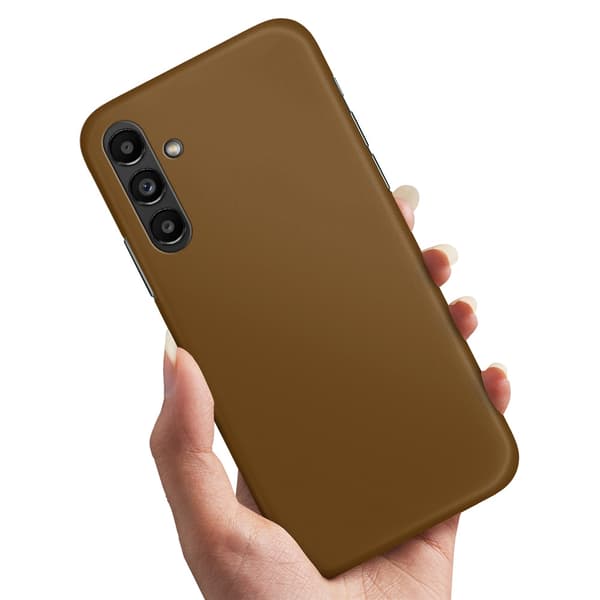 Skal / Mobilskal till Samsung Galaxy S24 Plus - Brun