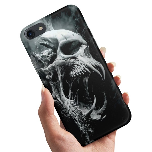 iPhone 7/8/SE - Cover/Mobilcover Skull