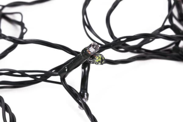 Ljusslinga diamanter 200 LED 24 m IP44
