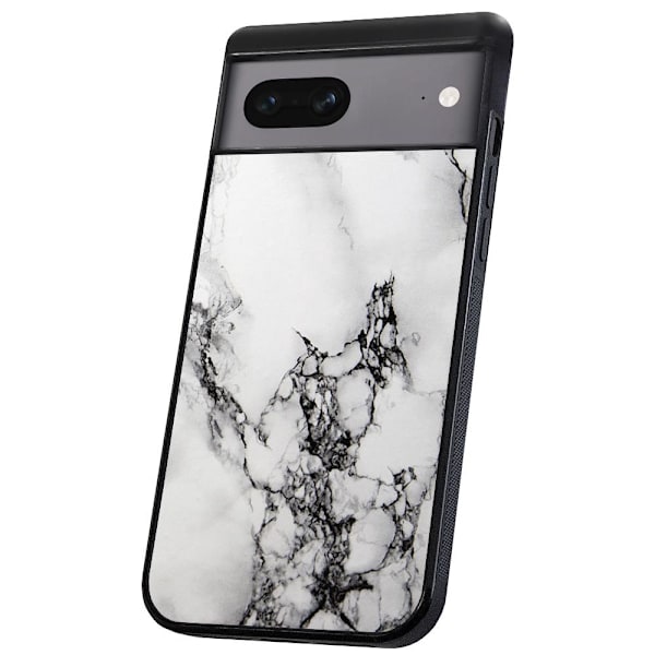 Google Pixel 7 - Deksel/Mobildeksel Marmor