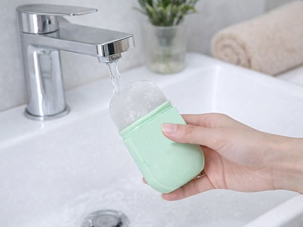 Isroller ansiktsmassage silikon Green