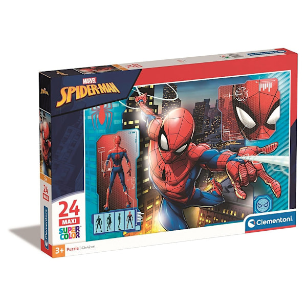 Spider-Man Kostym Diagnostik 24-delars Maxi Pussel