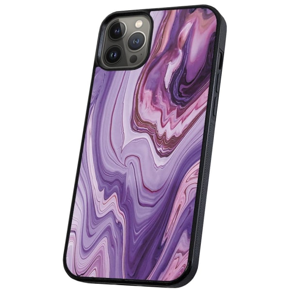 iPhone 11 Pro - Deksel/Mobildeksel Marmor Multicolor