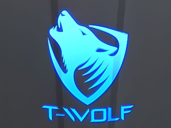 Trådlös gamingmus USB RGB LED